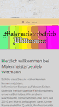 Mobile Screenshot of mw-malermeister.de